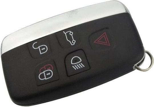 Techstar Car Key Case Compatible Land Rover Range Rover Discovery 5 Buttons