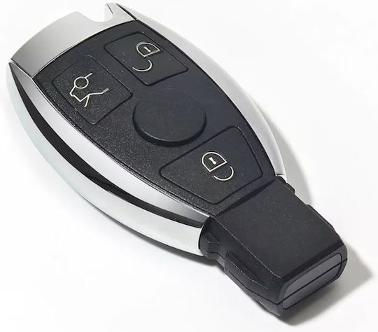 Mercedes-Benz Carcasă cheie auto cu lamă fără butoane pentru Mercedes Benz