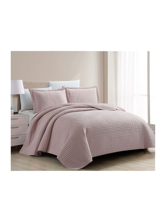 Liolios Home Κουβερλί Ημίδιπλο Dusty Rose 180x240cm