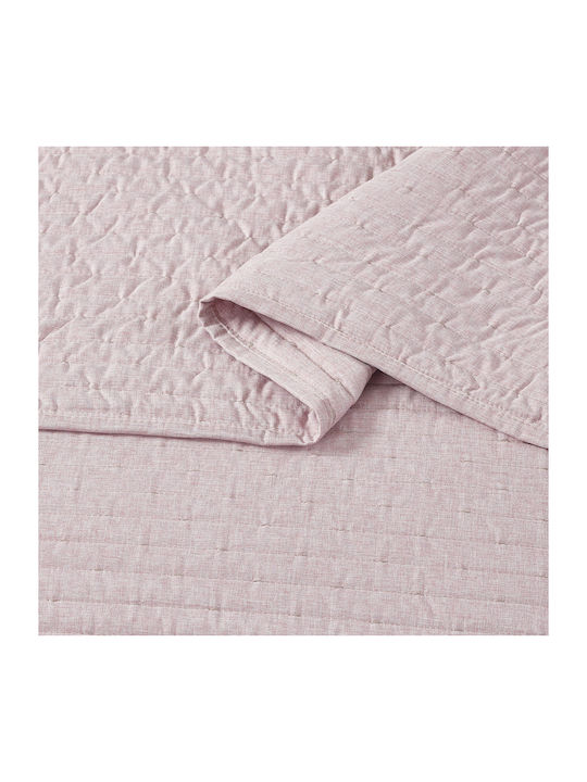 Liolios Home Κουβερλί Ημίδιπλο Dusty Rose 180x240cm