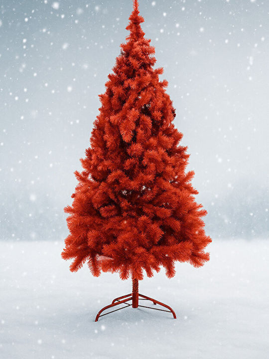 Rot Weihnachtsbaum 180x90cm