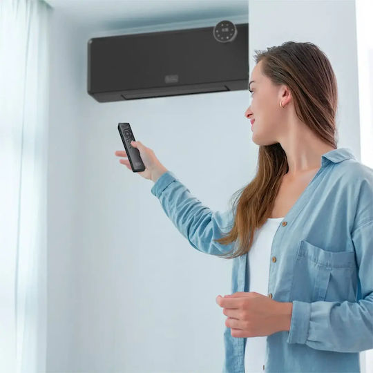 Black & Decker Ceramic Fan Heater Room Wall Negru 2500W