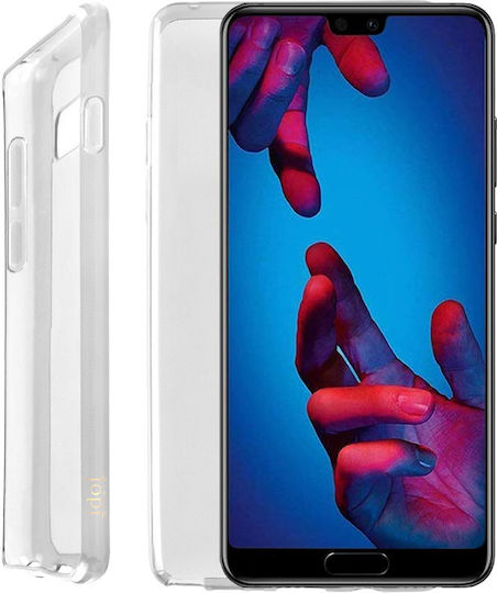 Volte-Tel Combo Задна корица Силикон Бял (Huawei P20)