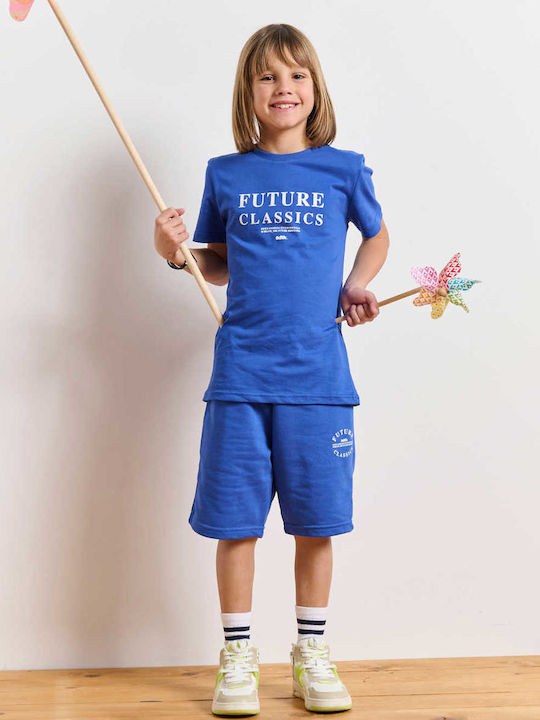 Kids' Athletic Shorts/Bermudas Back To The Future Blue