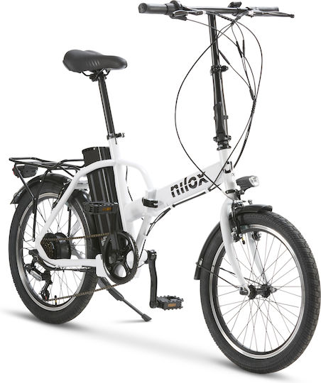 Nilox J1 Pro 20" White Foldable Electric City Bike