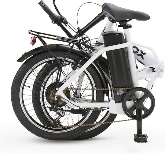 Nilox J1 Pro 20" White Foldable Electric City Bike