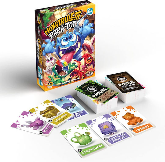 Joc de Societate The All-Eating Little Monsters pentru 2-4 Jucători 6+ Ani Lucky Duck Games