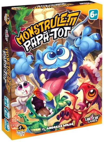 Joc de Societate The All-Eating Little Monsters pentru 2-4 Jucători 6+ Ani Lucky Duck Games