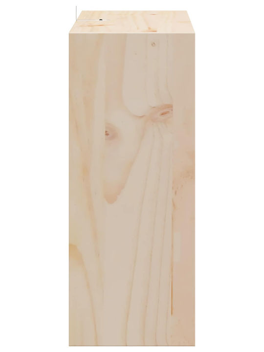 vidaXL Freistehend Weinkeller Beige 62x25x62εκ.