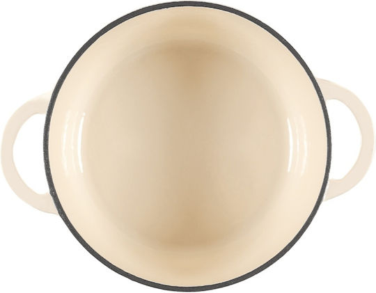 Lätt Home Deep Cast Iron Pot 2.8lt 22cm