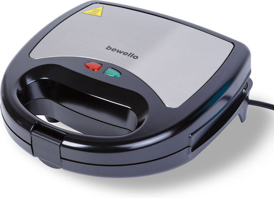 Bewello Sandwichmaker Grill 800W Schwarz BW1024