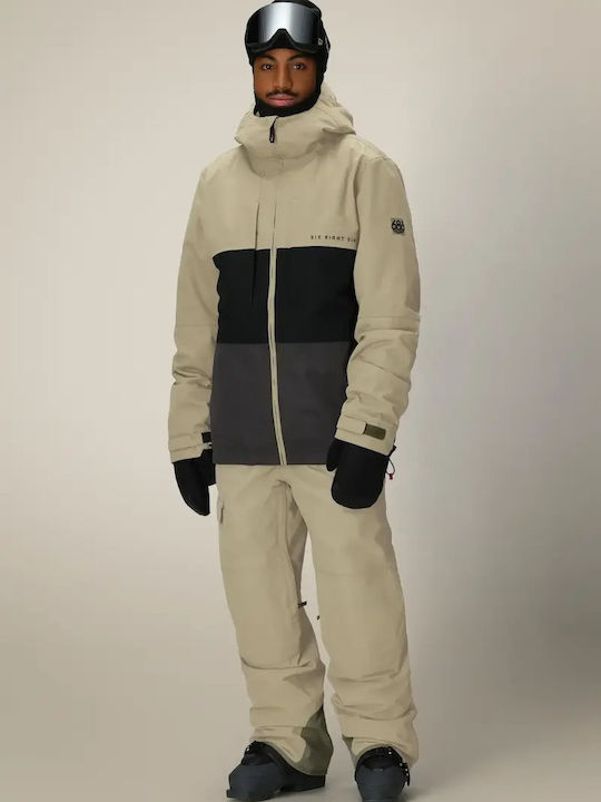 686 I-008289-1889 Ανδρικό Μπουφάν για Σκι & Snowboard Πολύχρωμο