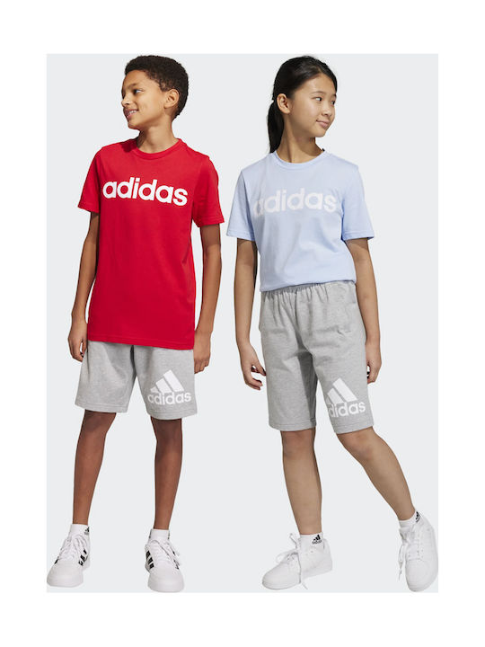 Kids' Athletic Shorts/Bermudas Essentials Big Logo Gray