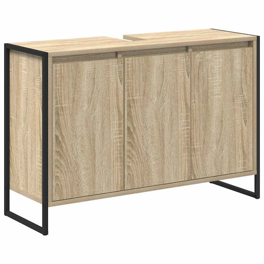 vidaXL Waschtisch ohne Waschbecken L90xB30xH60cm Sonoma
