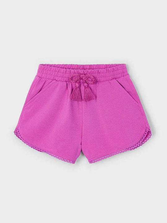 Kids' Shorts/Bermudas Fabric Pon Pon Orchid