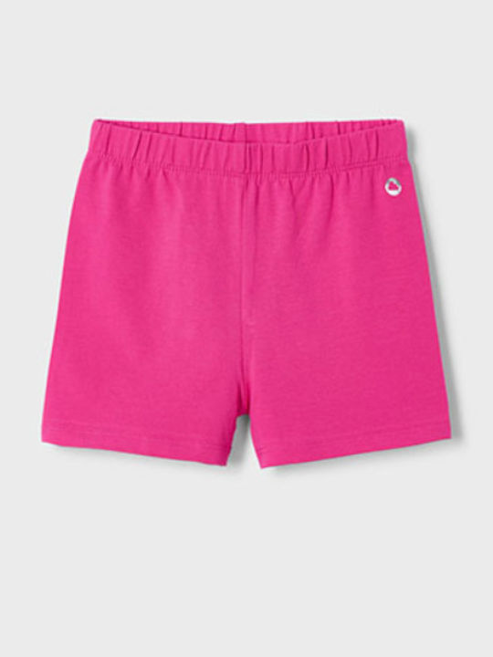 Kinder-Shorts/Bermudas Stoff Magenta