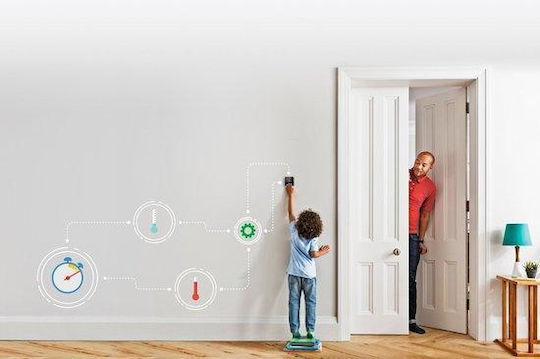 Honeywell Ψηφιακός Θερμοστάτης Χώρου Smart με Οθόνη Αφής και Wi-Fi