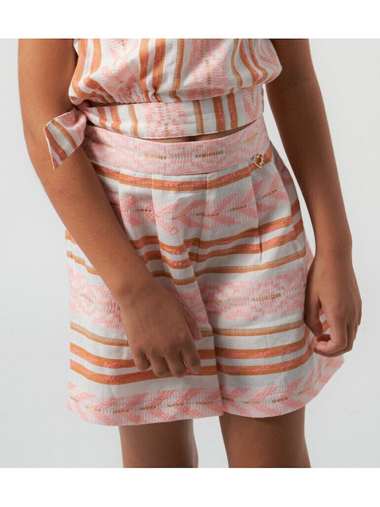 Kinder-Shorts/Bermudas Stoff Rosa