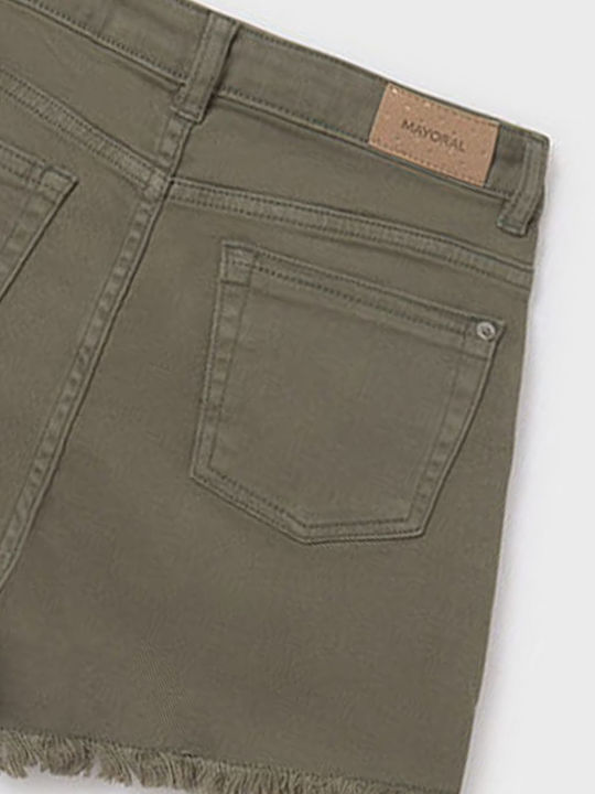 Kinder-Shorts/Bermudas Stoff Khaki