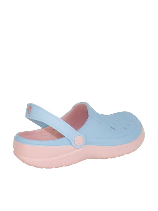 Boaonda Damen Anatomische Holzschuhe Blau