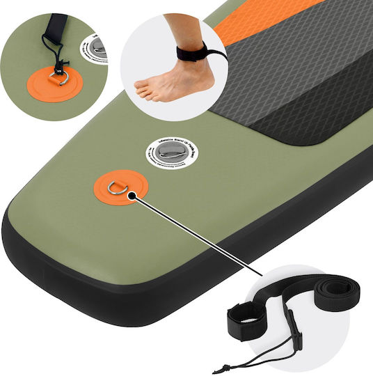 ECD Germany Makani Inflatable SUP Board with Length 3.2m Green