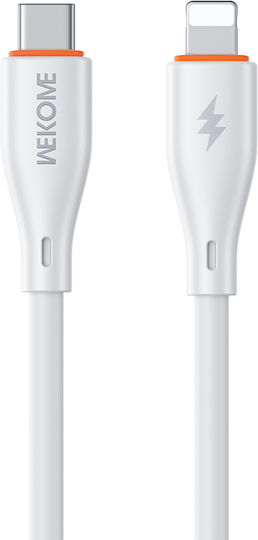 WK Wdc-67i USB-A to Lightning Cable 12W White 1m