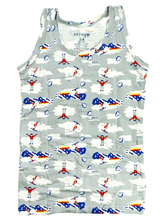 Defne Baby Kids' Undershirt Tank Top Gray