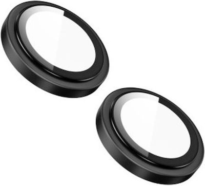 Fixed Kameraschutz Gehärtetes Glas Black für das Apple iPhone 17