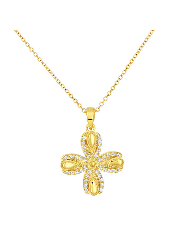 Gold Cross 9K Double Sided