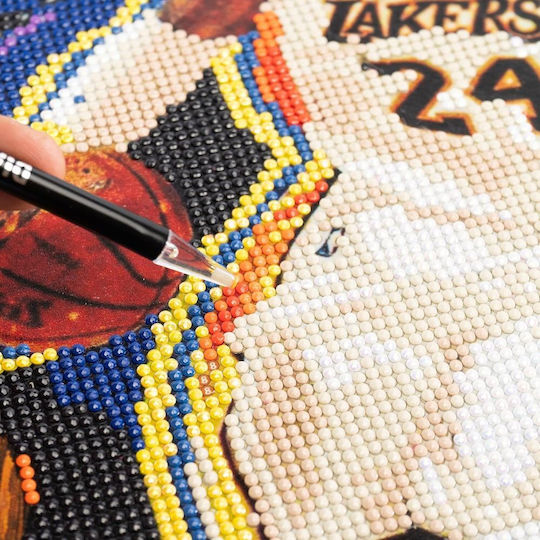 Nice Diamantiny Level Up Celebrities Δημιουργικό Σετ Μωσαϊκού “kobe” Πολύχρωμα 3d Διαμαντάκια 96452 8+ Ετών