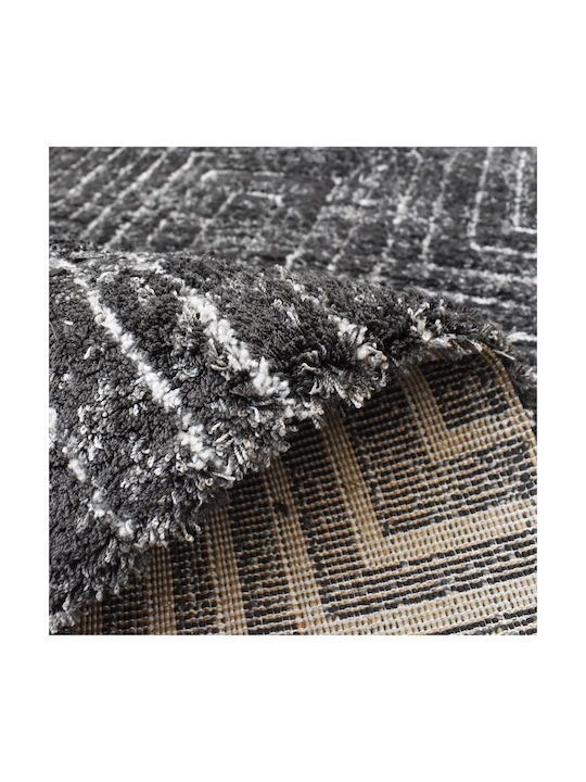 Soft Touch Χαλί Ορθογώνιο Anthracite-grey 160x220cm