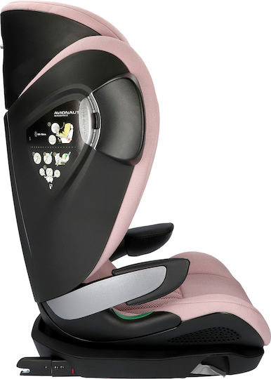 Avionaut MaxSpace Comfort Scaun Auto pentru Copii High-back Booster i-Size cu Isofix Roz