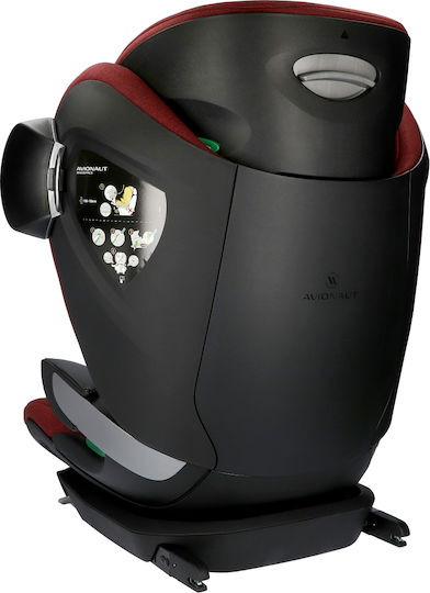 Avionaut MaxSpace Comfort Scaun Auto pentru Copii High-back Booster i-Size cu Isofix Red