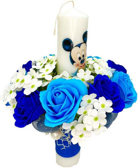 Velve Lumânare de Botez cu tema Mickey