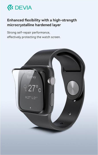 Devia Tempered Glass για το Apple Watch 45mm 1τμχ 127753