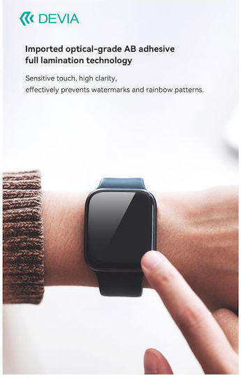 Devia Tempered Glass για το Apple Watch 45mm 1τμχ 127753