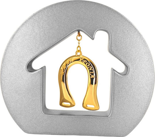 Prince Silvero de birou Amulet Casa Bronz din Lemn 12x14cm 1buc