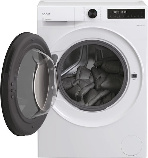 Candy Πλυντήριο Ρούχων 8kg 1400 Στροφών AI Silent Motion BP 48SBL6-S
