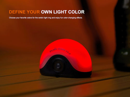 Fenix CL20R V2 Led Rechargeable Lantern for Camping with Flashlight 300 Lumen White