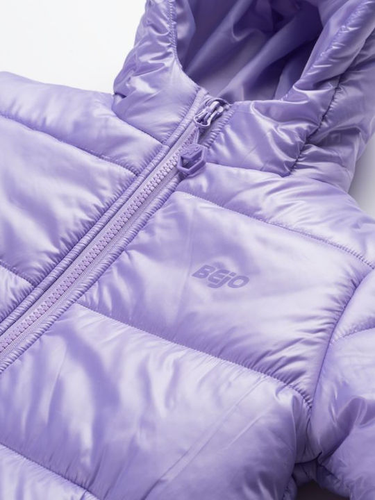 Kinder Steppjacke Lila