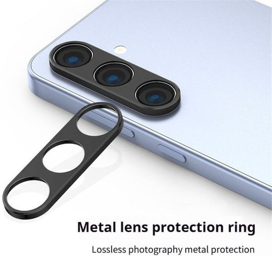 Lens Camera Protection Metal Frame Black for the Samsung Galaxy Z Fold7 5G