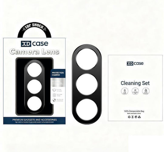Lens Camera Protection Metal Frame Black for the Samsung Galaxy S25 5G