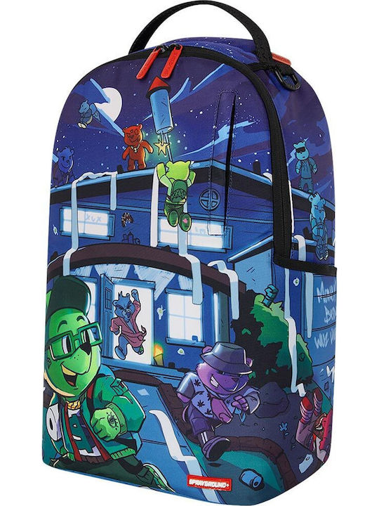 Sprayground Ученическа Раница Многоцветна с Джоб за Бутилка Sprayground Ученическа Раница Многоцветна с Джоб за Бутилка