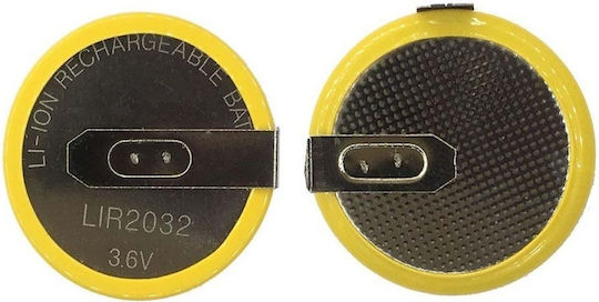 Baterie Reîncărcabilă Techstar 2032 3.6v 25mah Bmw Land Rover Lir2032