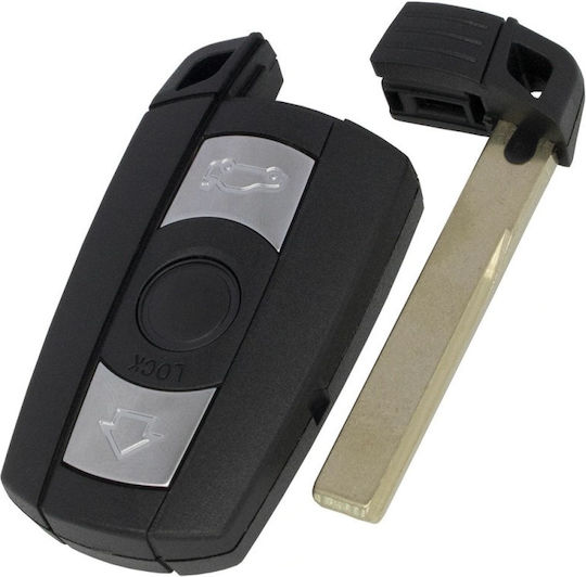 Husă Cheie Auto Techstar Compatibilă Bmw Seria 1 3 5 6 7 Seria E Seria X Seria Z 2 Track 3 Butoane
