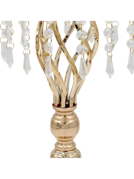 Keskor Candle Holder Metal 20x20x52cm 1pcs Various Colors