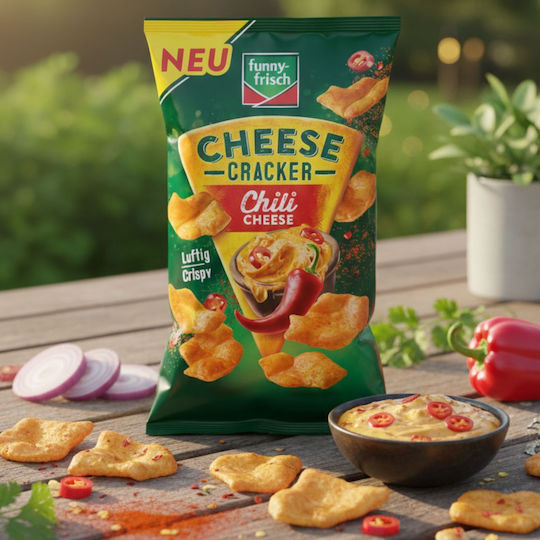 Funny Frisch Cracker Chili Käse 100g