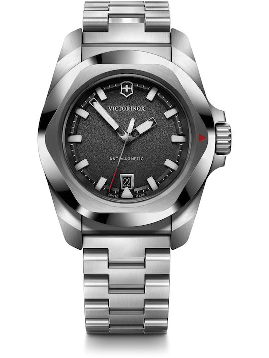 Victorinox I.n.o.x Ρολόι Μπαταρίας με Μεταλλικό Μπρασελέ