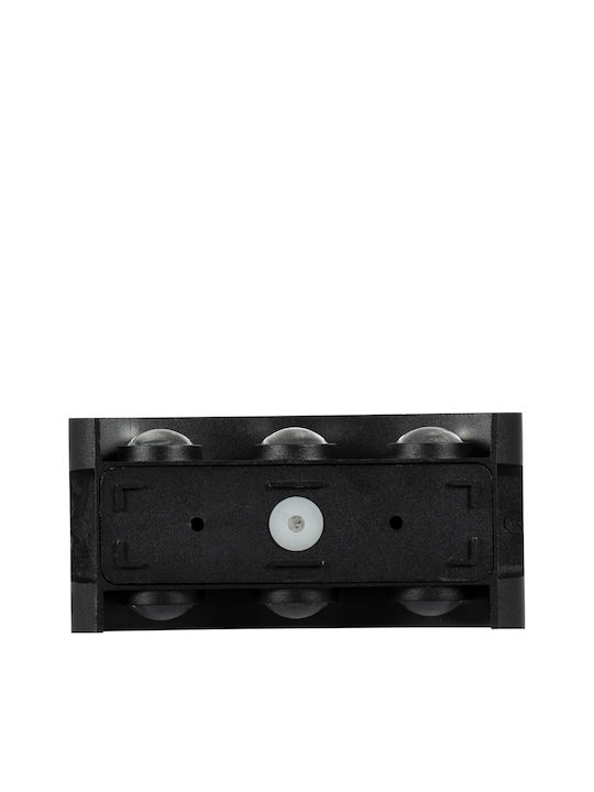 kelvo SIXOAD Wandmontierte Außenbeleuchtung LED IP65 18W mit Natürliches Weiß Licht 17x4x8cm