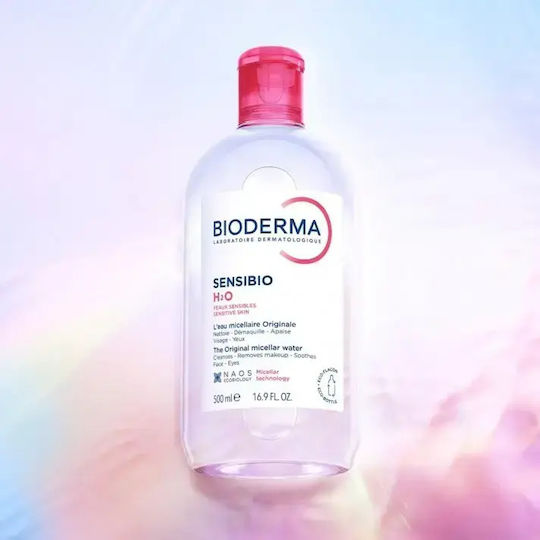 Sensibio H2O Micellar Water Cleansing and Makeup Remover Water for Sensitive Skin